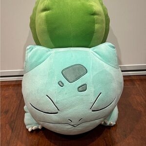 Pokemon Sleeping Bulbasaur Plushie 18”